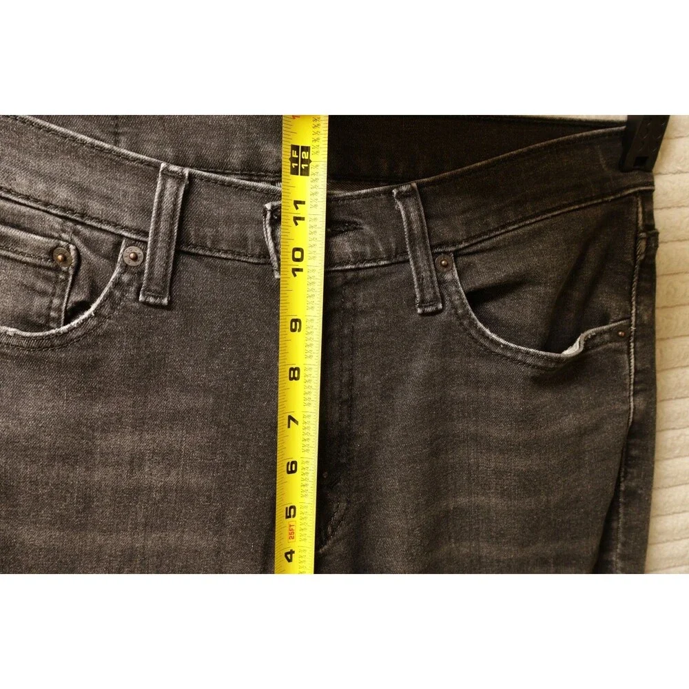 Levis 511 Mens 32x34 Blank Red Tag Black Denim Jeans Rare Western Pants 2019